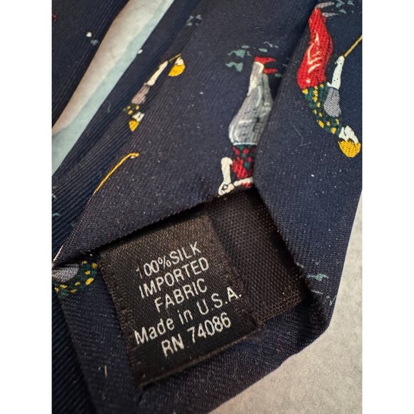 Set of 5 Golf-Themed Silk Ties – Perfect Father’s Day Gift! - Picture 11 of 16